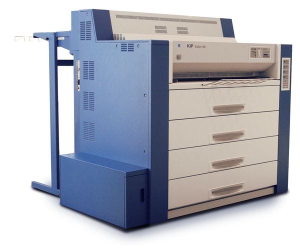 KIP COLOR 80 Large Format Plotter Printing Posters