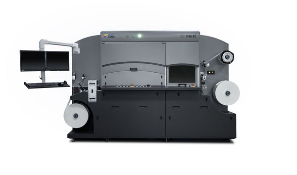 INX NW140 digital label press