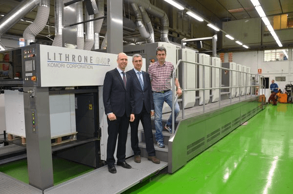 Vanguard Gràfic, pioneers in H-UV technology in Spain