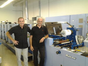 Sabatino Bonchi y Marino Burbui, Gerente y Jefe de Producción de OGA