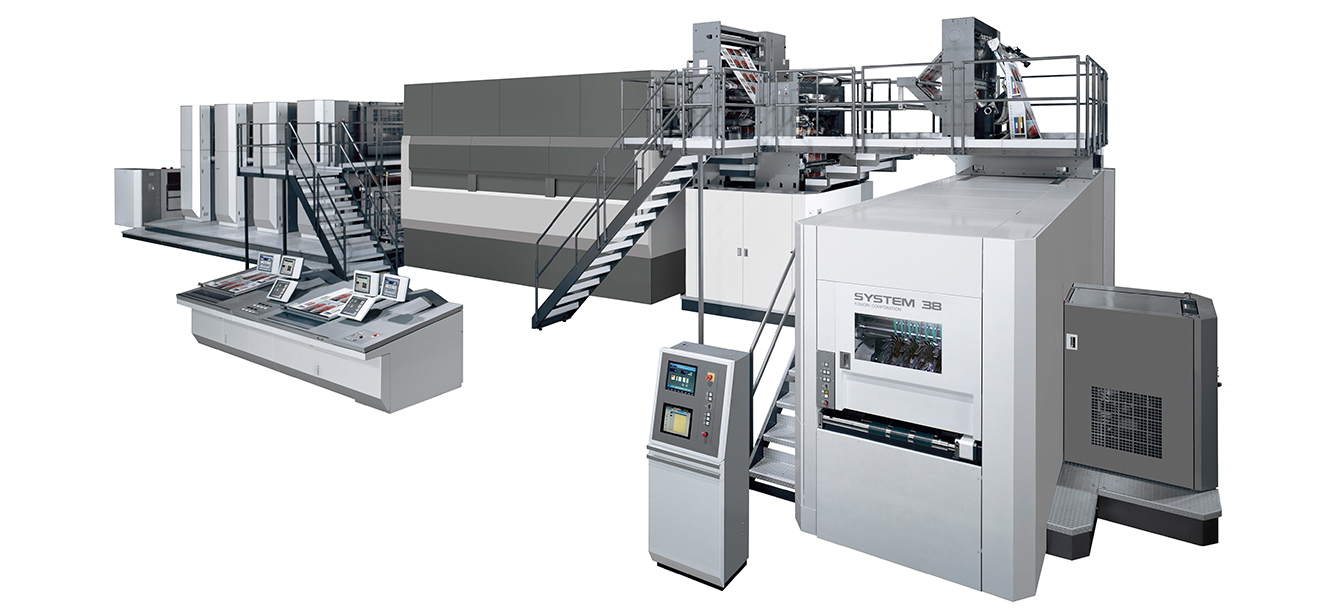Máquina de impresión offset Komori S38D
