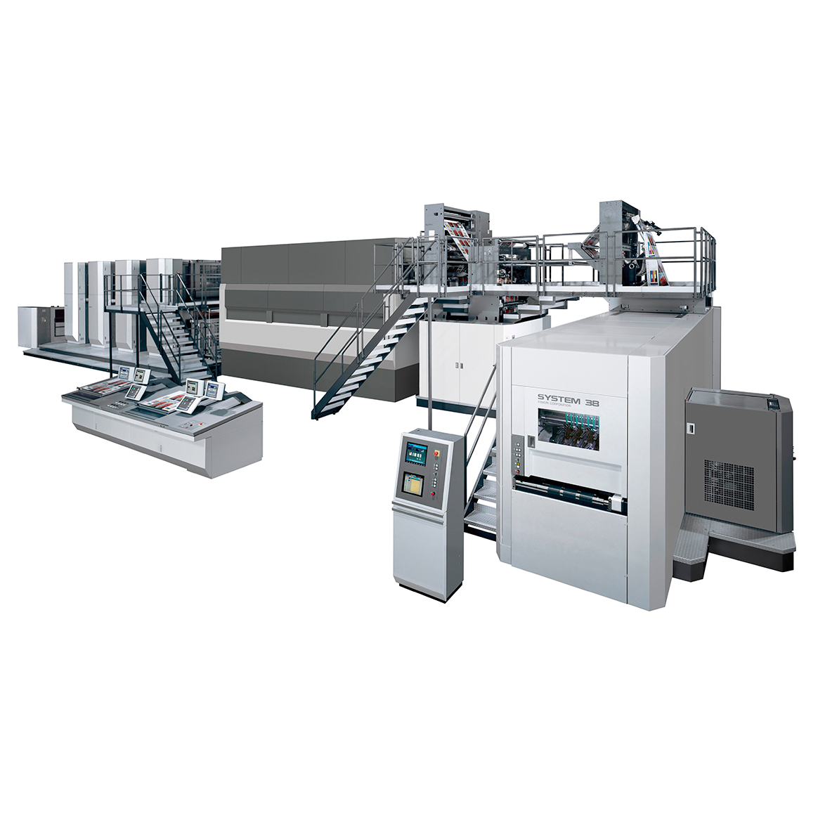 Máquina Impresión Offset Bobina - Komori SYSTEM 38D