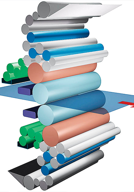 Máquina de impresión offset Komori S38D