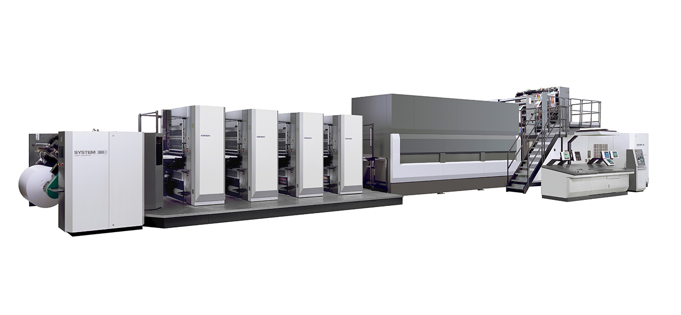 Máquina de impresión offset Komori 38S