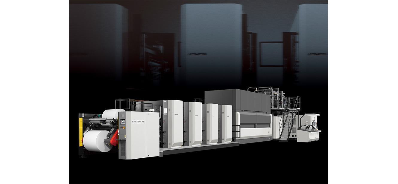 Máquina de impresión offset Komori 38S