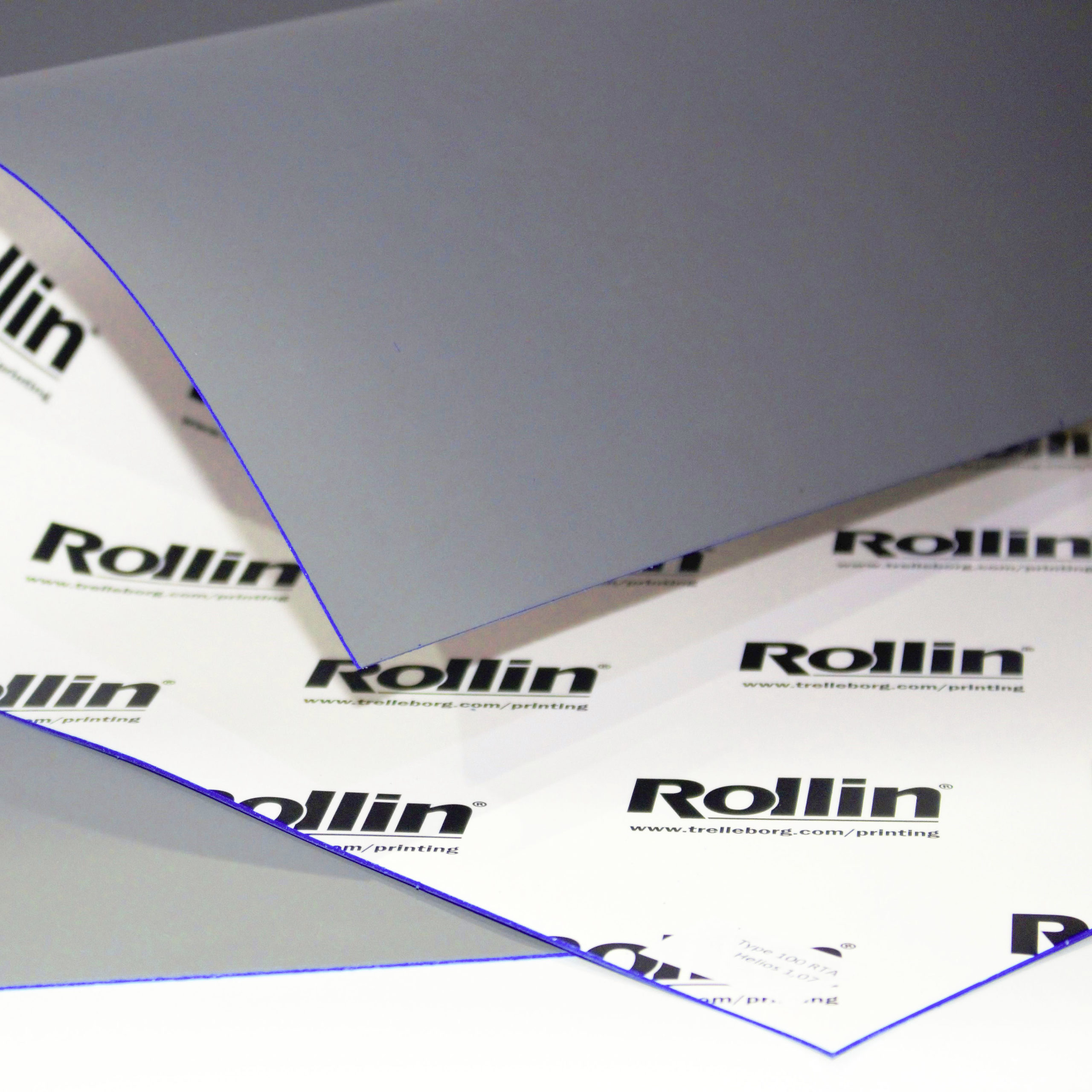 Caucho impresión offset autoadhesivo - Rollin Type100