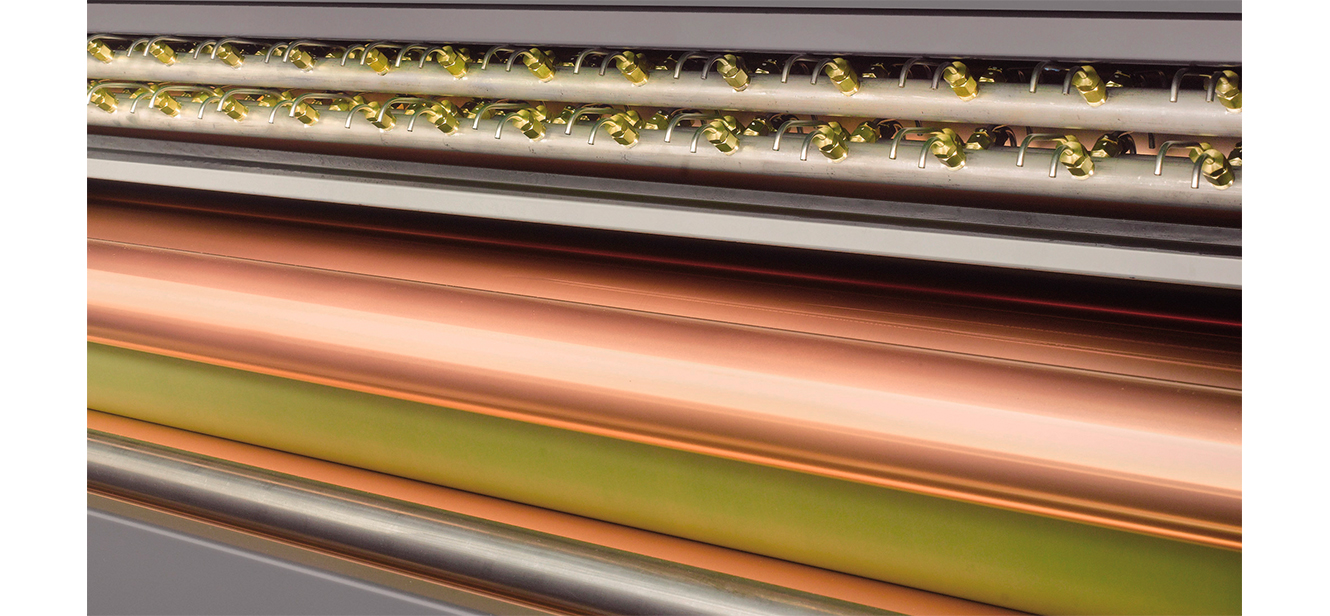 Máquina de impresión offset Komori GX40 Rodillo