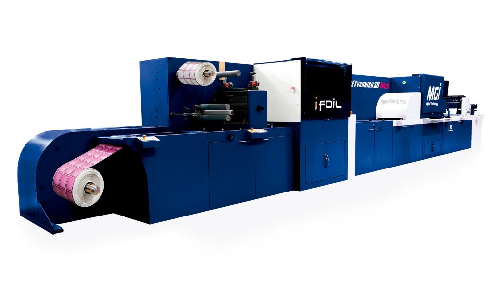 Máquina de impresión y acabado digital MGI