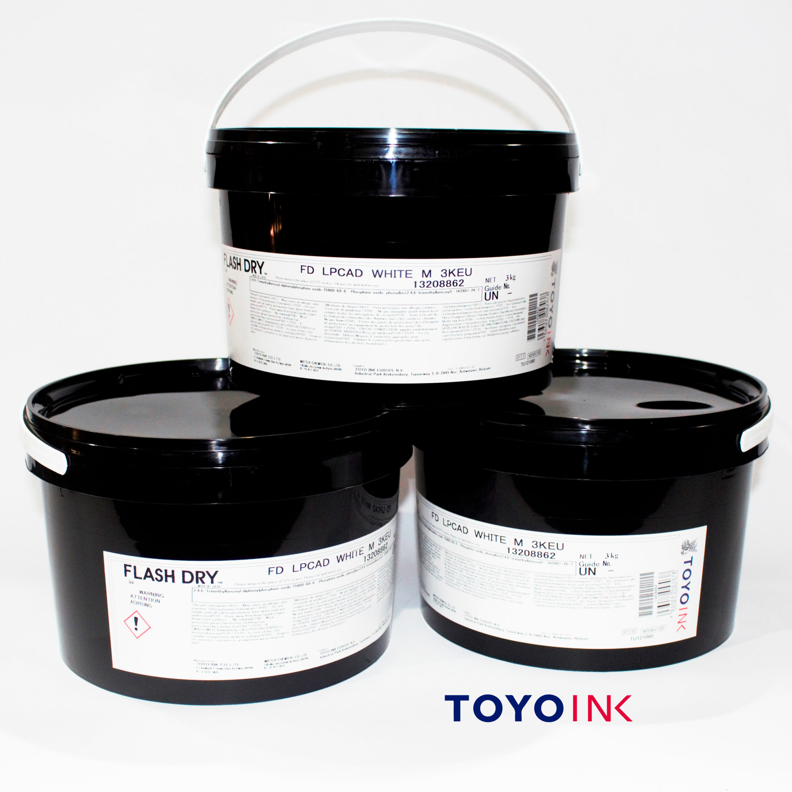 White ink (opaque or opaque white) for H-UV / LED - Toyo Ink