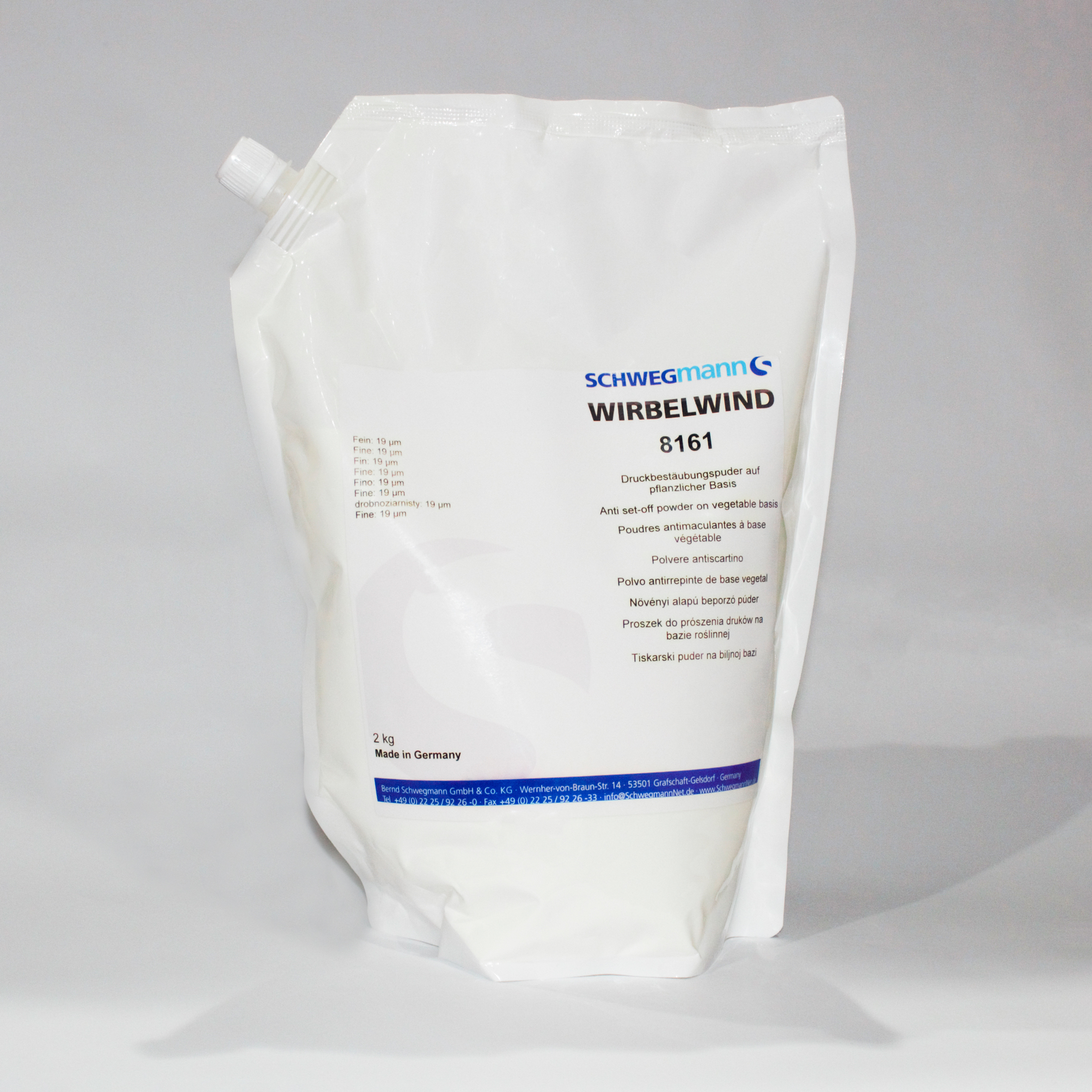 Polvos antimaculantes - Wirbelwind 8161