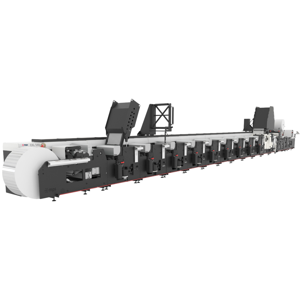 Máquina para impresión de packaging - MPS EXL-Packaging Mid Web