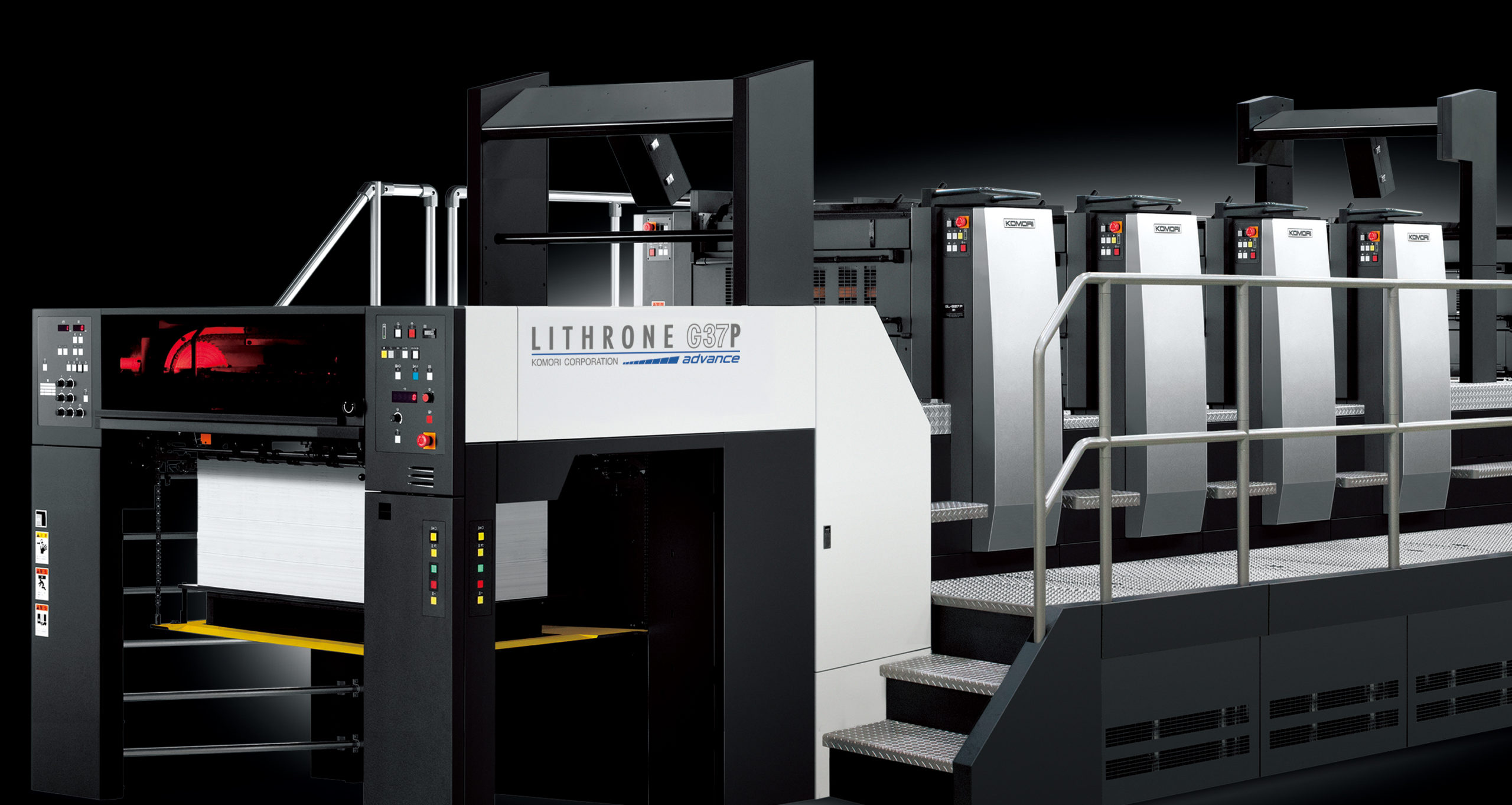 Máquina de impresión offset - Komori LITHRONE G37P ADVANCE - Imagen 4