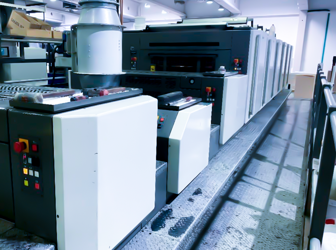 Máquina de impresión offset usada - KOMORI LS 640 - doble torre de barniz - Imagen 2